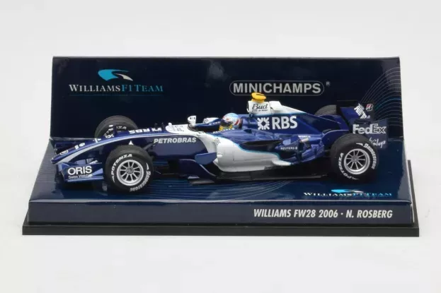 Minichamps Williams F1 Fw28 Cosworth N 10 Season 2006 N.rosberg 1:43 400060010